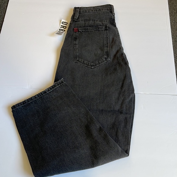 NWT BDGashed  Urban Outfitters RIh Extreme Baggy Jean - WBlack Denim - Picture 5 of 15